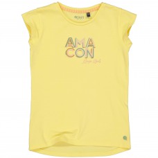 Quapi T-shirt TECILIA Yellow Sand